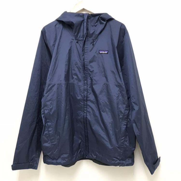 本物保証，限定SALE M125 patagonia パタゴニア マウンテンパーカー ナイロンジャケット ブルゾン アウター L ネイビー 紺 アウトドア 国内正規品 良好品 ^^(ナイロン)｜売買されたオークション情報、yahooの商品情報 ナイロン