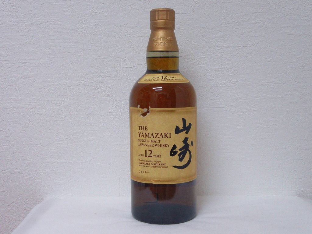 大阪の販売店 サントリー山崎12年 SINGLE MALT WHISKY シングル