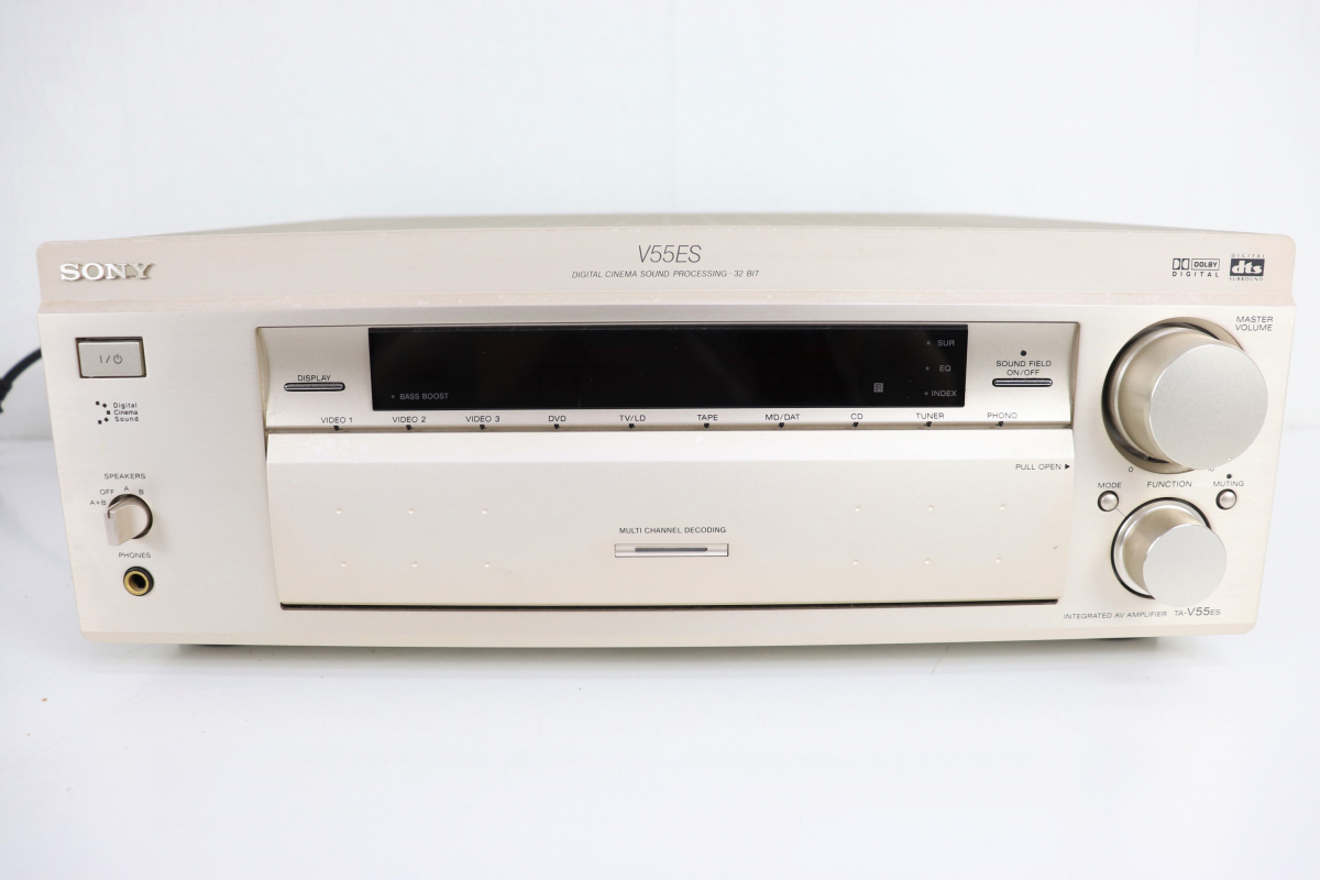 ト葛】 SONY ソニー MDS-JA22ES MDデッキ レコーダー TA-V55ES AV