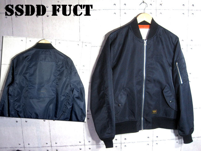 17SS/FUCT SSDD/ファクト/48002 MA-1 JACKET MA-1 フライトジャケットL 