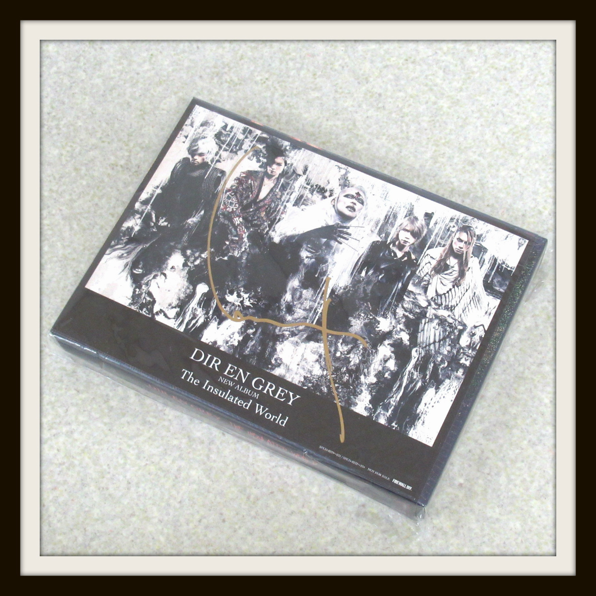 直筆サイン付き☆DIR EN GREY The Insulated World(完全生産限定盤/DVD