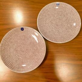 ARABIA アラビア avec フィンランド 20cm パープル2枚セット_1