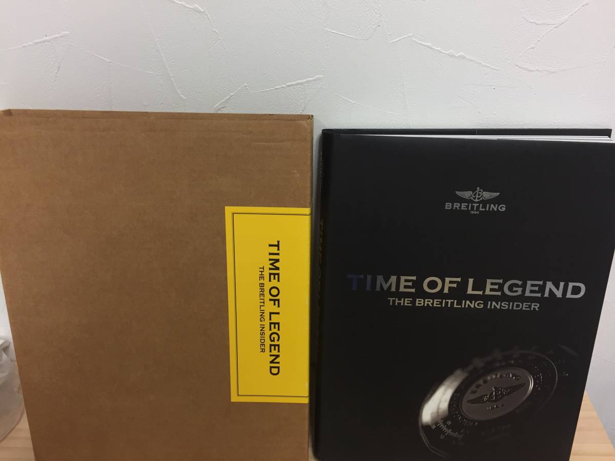 A31+02 TIME OF LEGEND THE BREITLING INSIDER 豪華オフィシャル本 