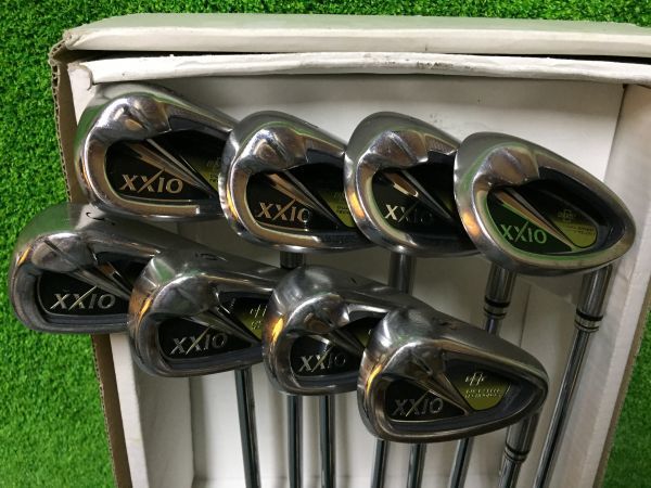【人気セール，SALE】 ゼクシオ XXIO エイト カラー カスタム アイアン #5-9 PW AW SW 8本セット NS PRO 900GH DST スチールシャフト S イエロー(ダンロップ)｜売買されたオークション情報、yahooの商品情報をアーカイブ公開 - 男性右きき用