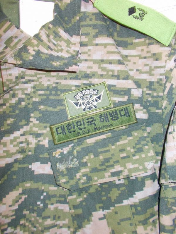 韓国 海軍 軍服 大韓民国海兵隊 R O K MARINE CORPS フィールド 