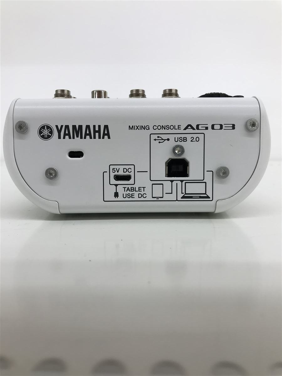 ヤマハ | AG03 - ウェブキャスティングミキサー - 概要 YAMAHA◇配信用