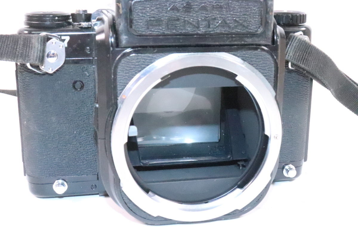 ASAHI PENTAX 6×7 中盤フィルムカメラTAKUMARレンズ付き 安い 直営 店 ASAHI PENTAX 67 Super-Multi-Coated TAKUMAR/6×7 1:4.5/75