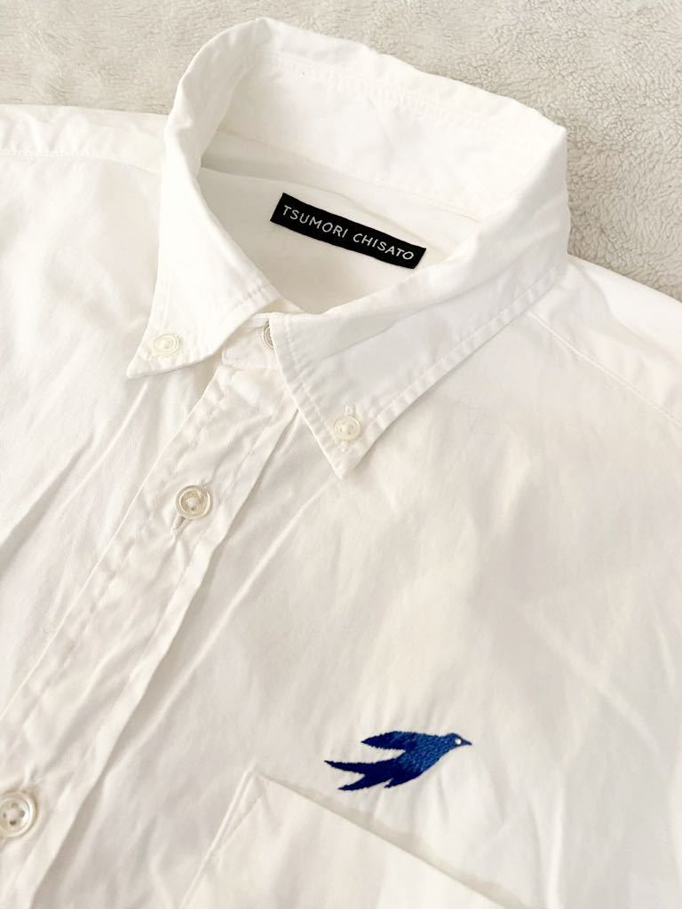 Tsumori Chisato Size2 長袖シャツ パッチワーク シャツ ホワイト ツモリチサト メンズ 長袖シャツ 売買されたオークション情報 Yahooの商品情報をアーカイブ公開 オークファン Aucfan Com