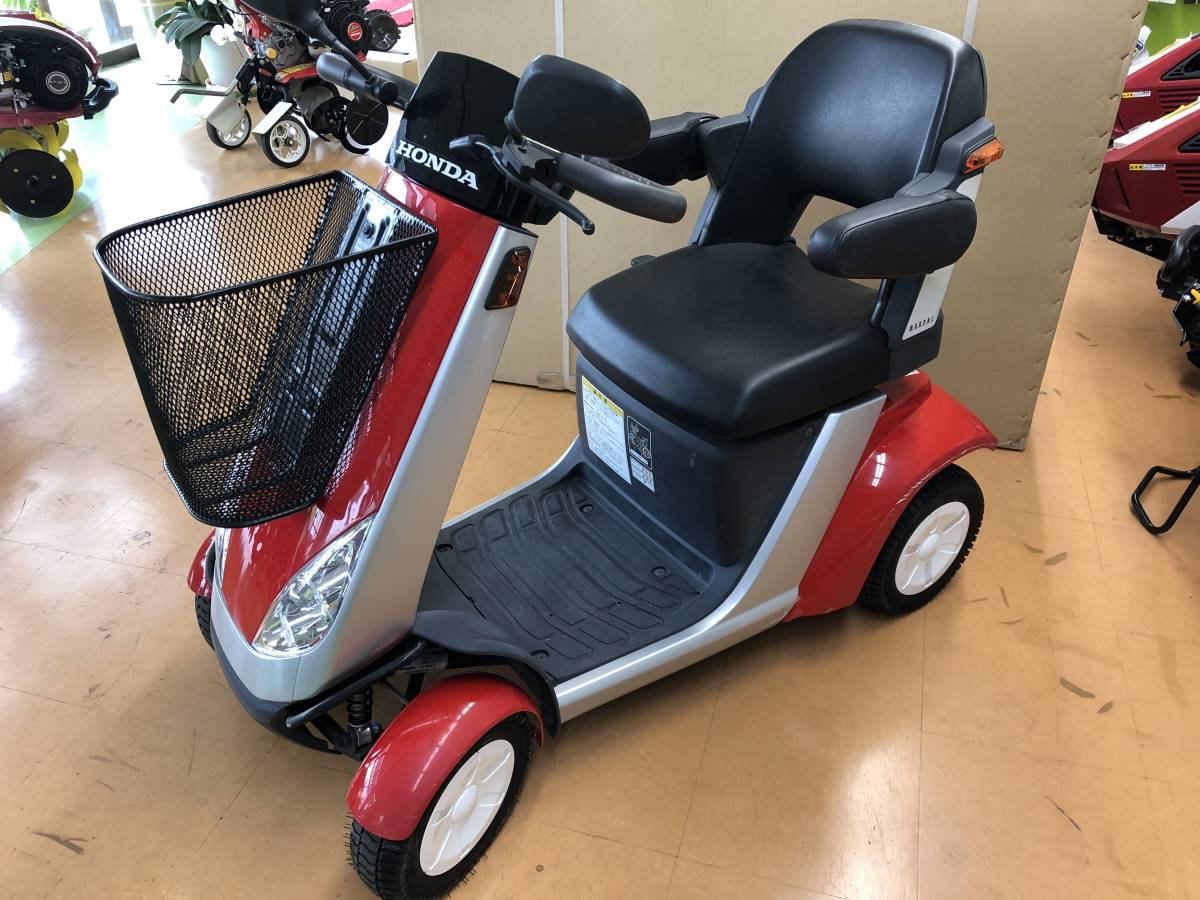 セニアカー ホンダ モンパル 赤 美品 引き取り希望 長野発