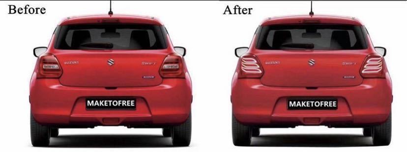 SWIFT スイフトスポーツ ZC33S 流星LEDテールランプ 流れるウィンカー シーケンシャル 左右2個セット 純正交換品 最新デザイン！_9