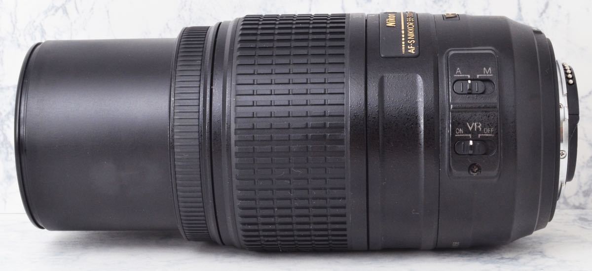 高性能手ぶれ補正○300mmの超望遠○ニコン AF-S 55-300mm VR 動作補償