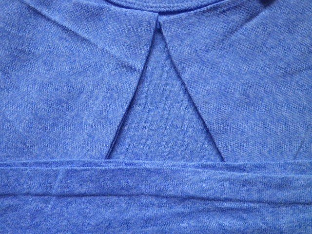 レア★80s USA製 チャンピオン カプセルロゴ Tシャツ 青霜 M ビンテージ 無地 Champion USA製 80\u0027s Little More M