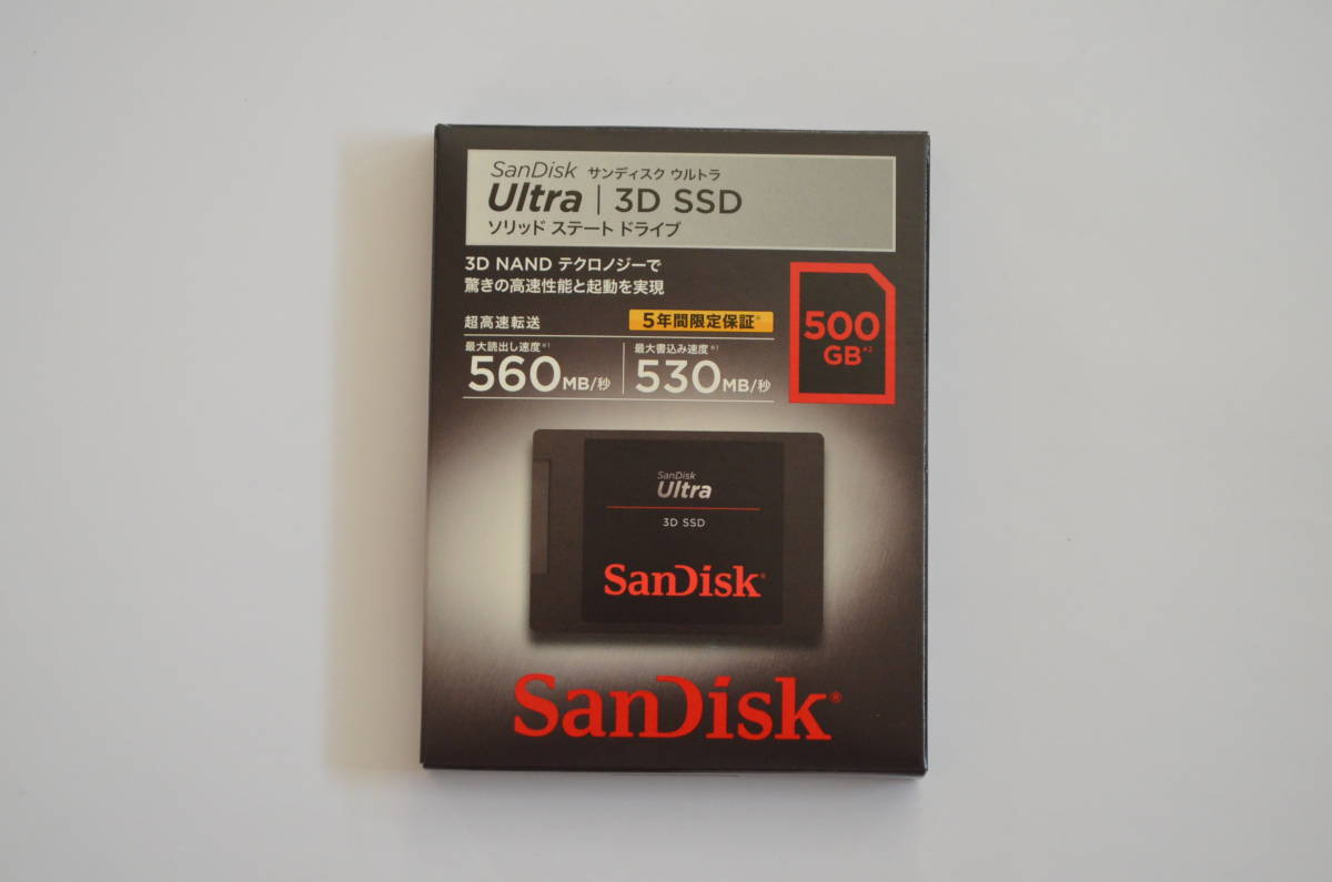 Ultra SanDisk Sandisk 3D SSD Ssd 500GB 3d - Internal 500gb Sdssdh3 