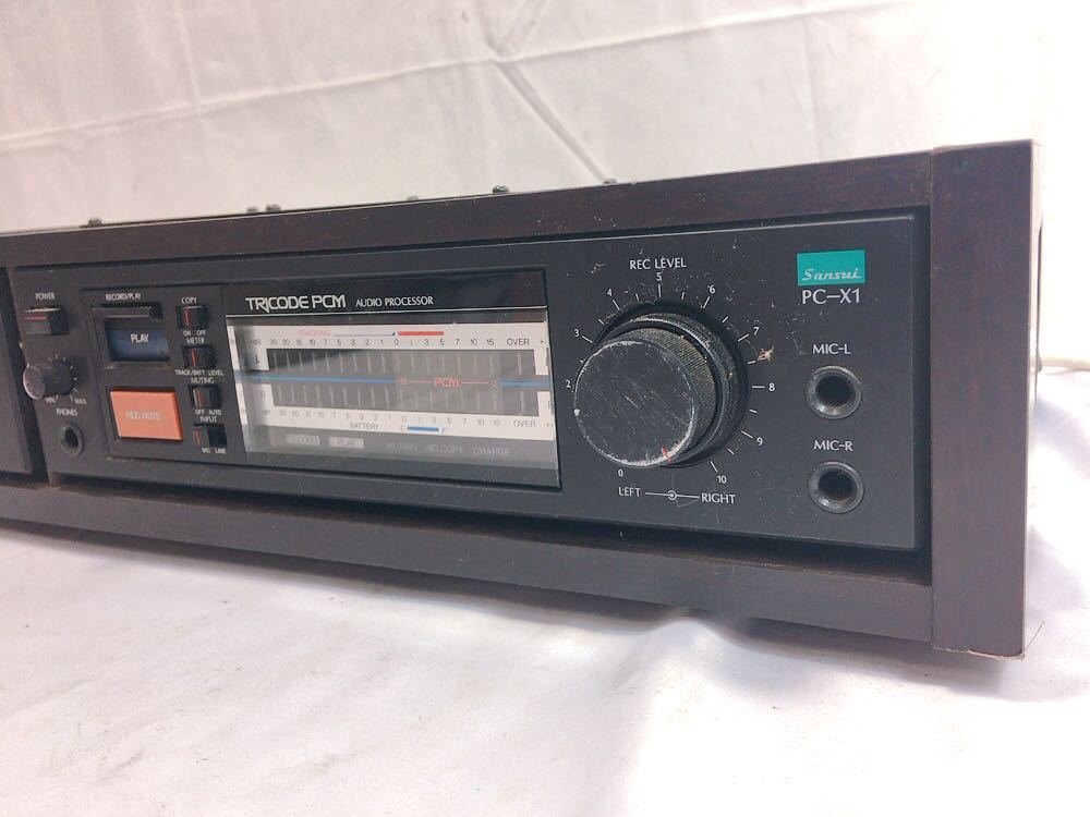 CH347 TRICODE PCM トライコード オーディオ プロセッサー PC-X1 取説