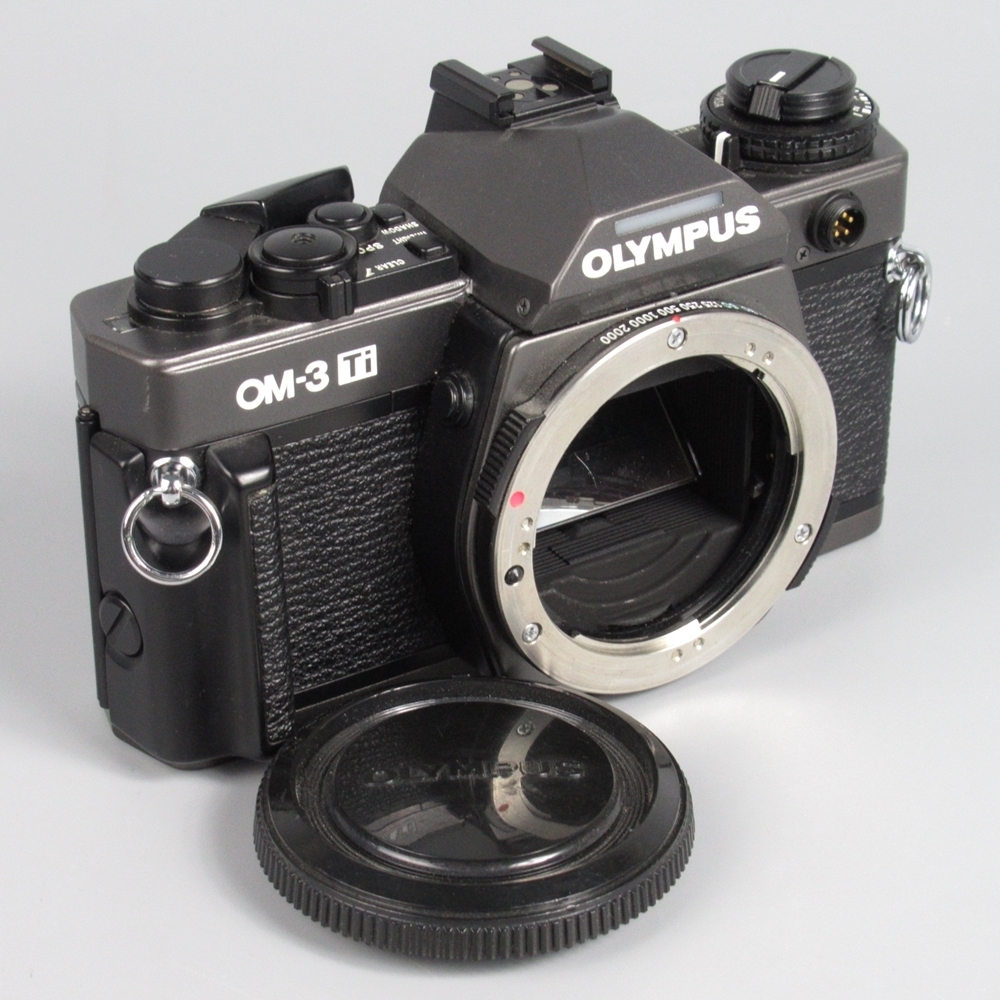 1円～!!】 オリンパス OM-3 Ti フィルムカメラ 本体 ※現状/ジャンク品