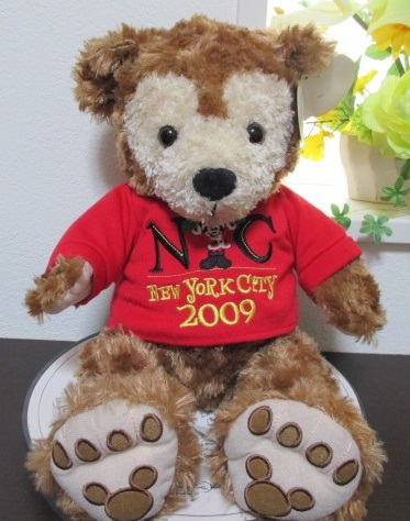 NYC　ディズニーベア【NYC2009　ホリデーベア】ぬいぐるみ　　　　　　（検　ダッフィー　　　_1