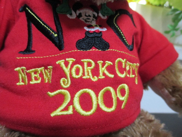NYC　ディズニーベア【NYC2009　ホリデーベア】ぬいぐるみ　　　　　　（検　ダッフィー　　　_3