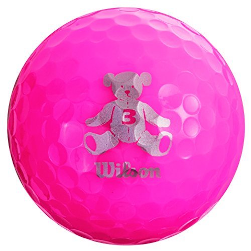 ピンク Wilson(ウイルソン) ゴルフボール BEAR3 1ダース 12個入り_5