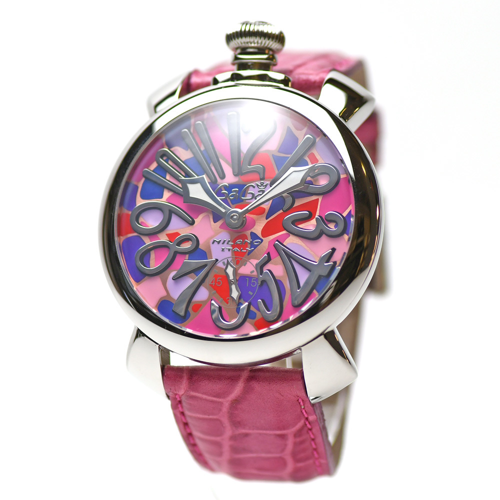 ガガミラノ GaGa MILANO マヌアーレ48MM モザイク 5010.MO 手巻き