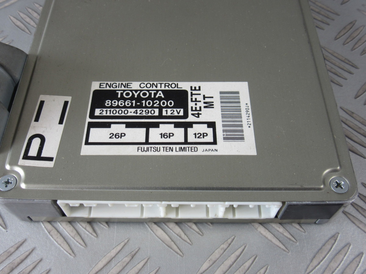 トヨタ スターレット EP91 グランツァV 純正ECU コンピューター トヨタ スターレット EP91 グランツァV 純正ECU コンピューター