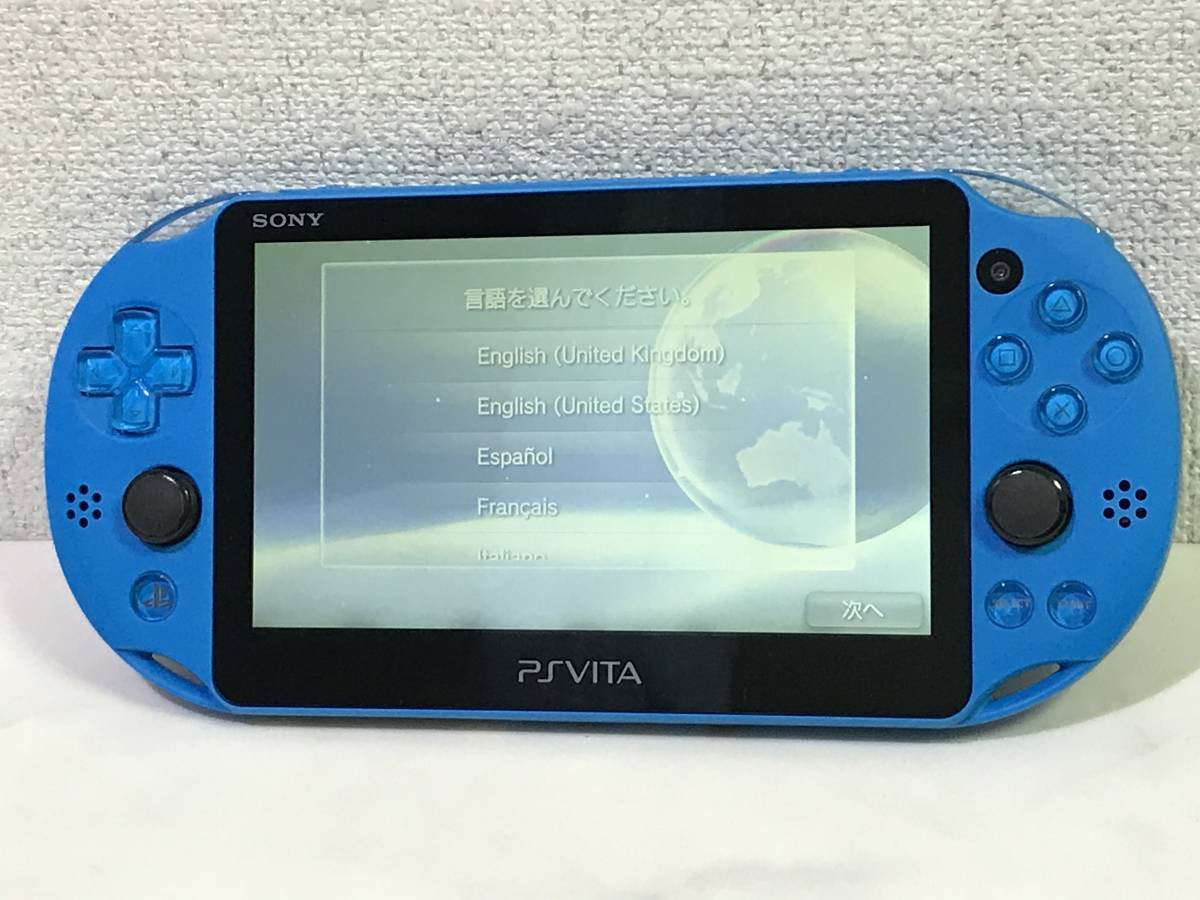 セール，新作登場 c-1 ソニー PSビータ PCH-2000(PS Vita本体)｜売買されたオークション情報、yahooの商品情報をアーカイブ公開 - オークファン PS Vita本体