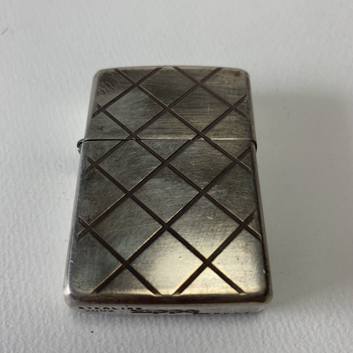 ZIPPO ジッポー ジッポ スターリングシルバー 2002年 ZIPPO 0 