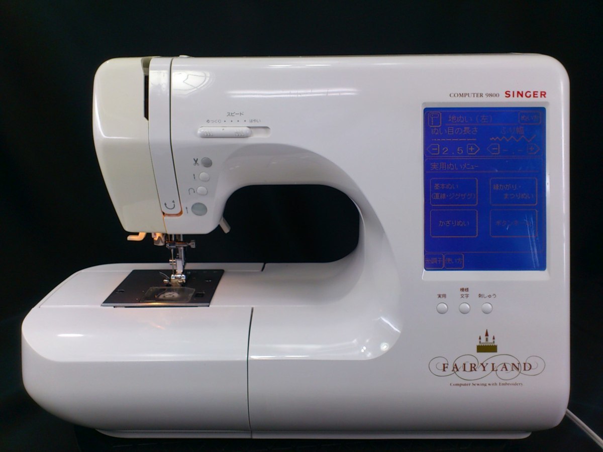 シンガーコンピュータミシン フェアリランド9800 ☆美品☆ ,☆シンガー