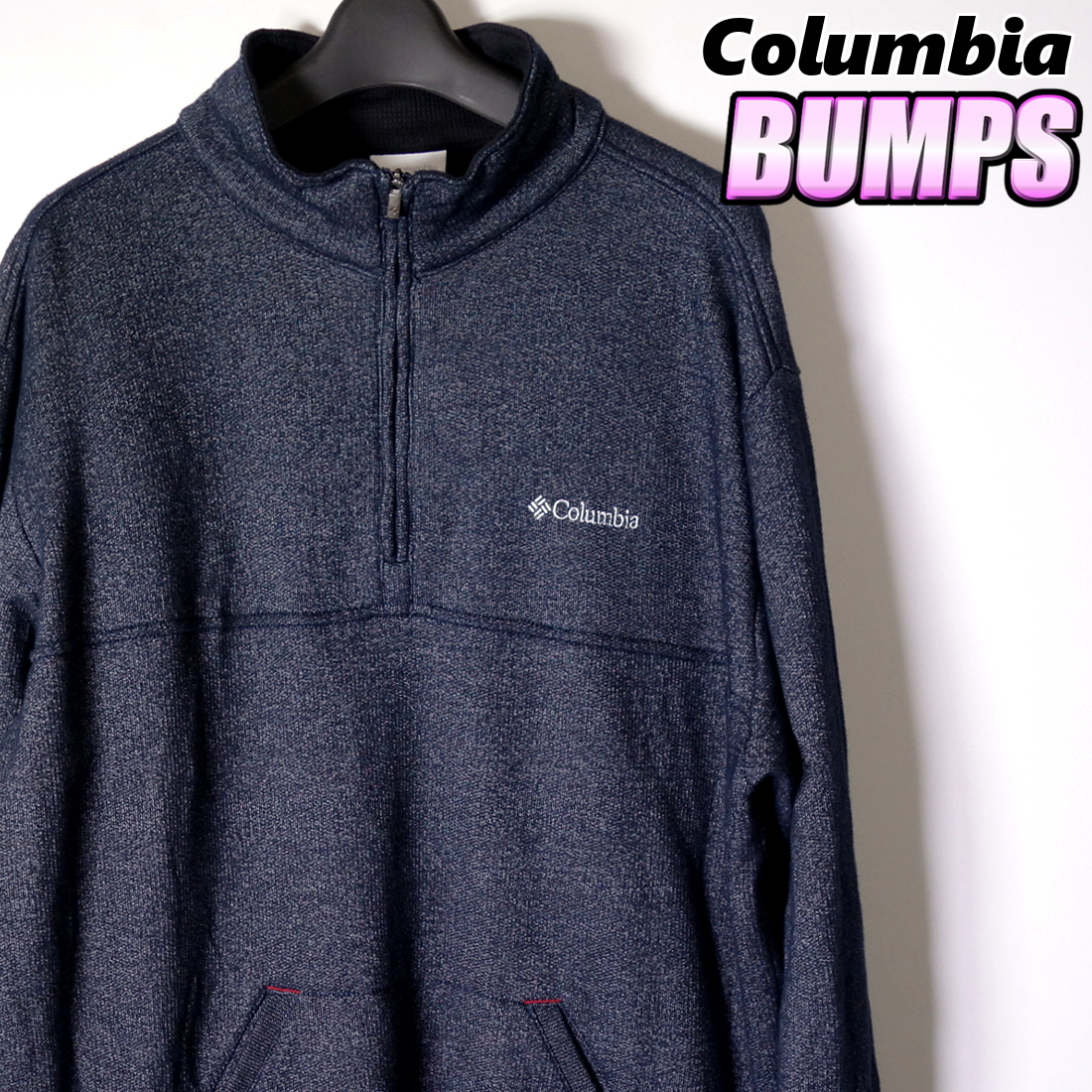 メンズ コロンビアニット トレーナー スウェット KNIT メンズリブクルーネック COLUMBIA ｜ コロンビア（ブランドコロンビア）（ニット・セーター Columbia コロンビア Columbiaknit MNS カットソー XL クルー