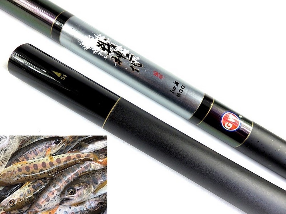送料無料，新作登場 渓流竿 超硬調 カーボンロッド サブグリップ付 5.4m&rarr;6.3m 長さが変わる 戦神二代 軽量竿 調整自在 釣竿 釣り竿 つり フィッシング(渓流竿)｜売買されたオークション情報、yahooの商品情報を 渓流竿
