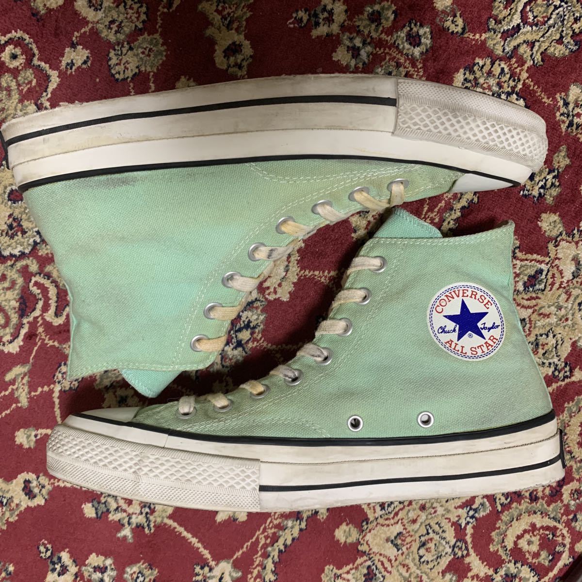 converse addict us 9 27.5 コンバース ビブラム 三つ星 チャック 