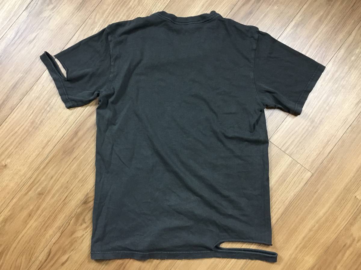 04aw GIVE期 NUMBER (N)INE ナンバーナイン ダメージ加工 Tシャツ 