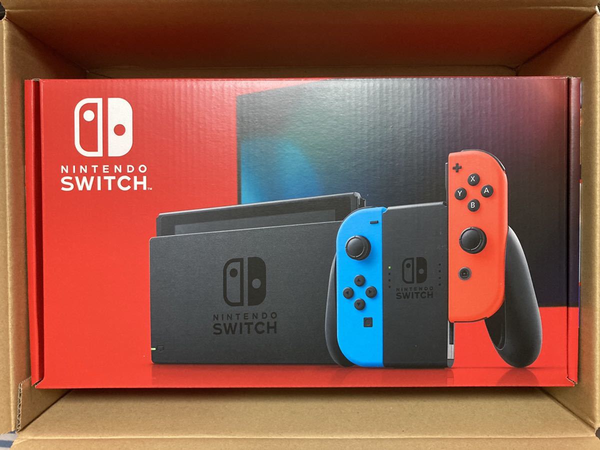 Nintendo Switch 本体 赤/青 任天堂 Nintendo Switch Joy-Con（L