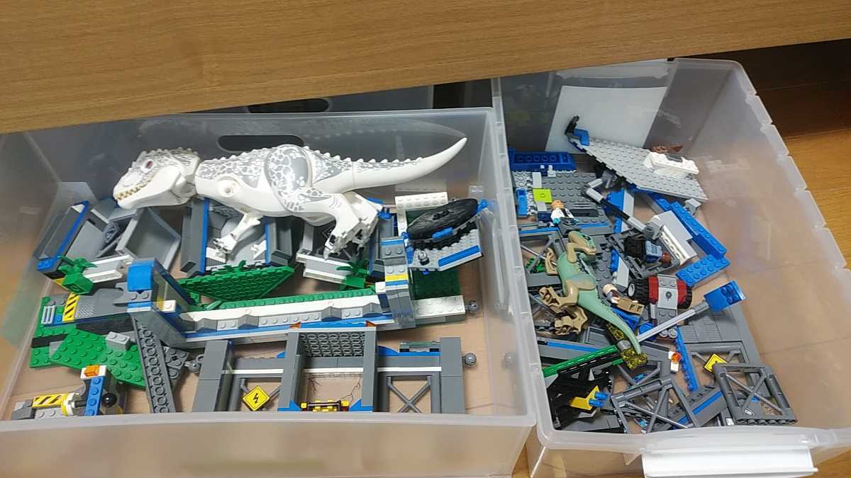 レゴ ジュラシックワールド ラプトル インドミナスレックス 恐竜 75919