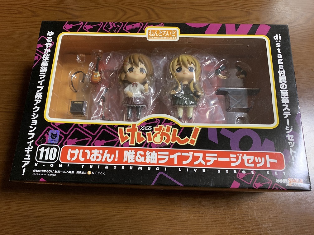ねんどろいど けいおん! 唯&紬ライブステージセット 澪&律ライブ