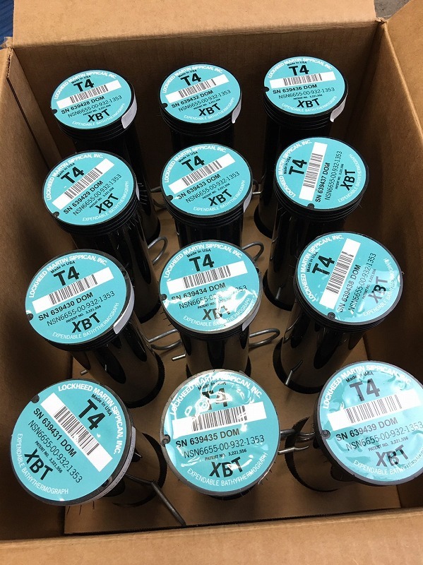 投下式水温計 鶴見精機（T.S.K） XBT(TSK-LM) 鶴見精機 海水温 SET4 海洋
