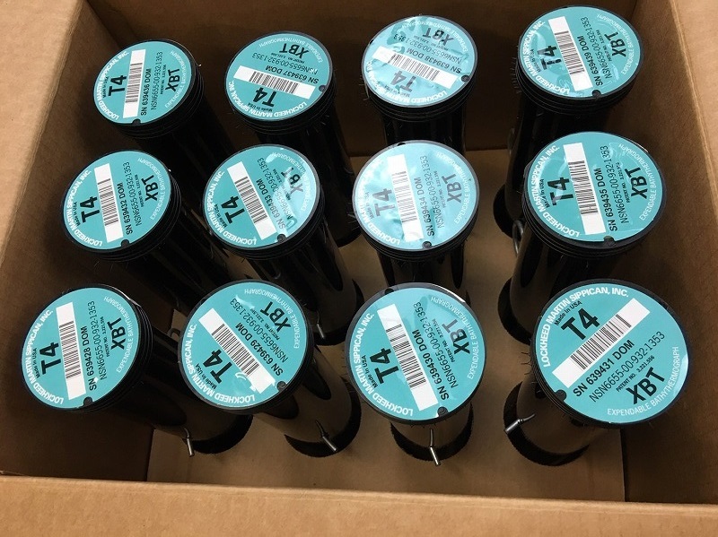 投下式水温計 鶴見精機（T.S.K） XBT(TSK-LM) 鶴見精機 海水温 SET4 海洋