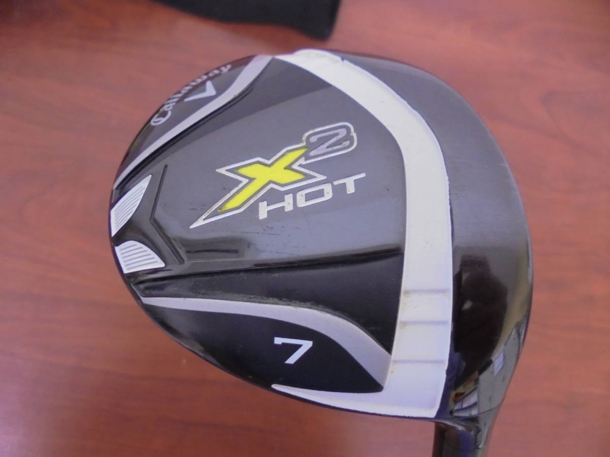 お買い得，人気 Callaway X2HOT 7W キャロウェイ フェアウェイウッド FUBUKI フレックスS ヘッドカバー付(キャロウェイ)｜売買されたオークション情報、yahooの商品情報をアーカイブ公開 - オークファン 男性右きき用