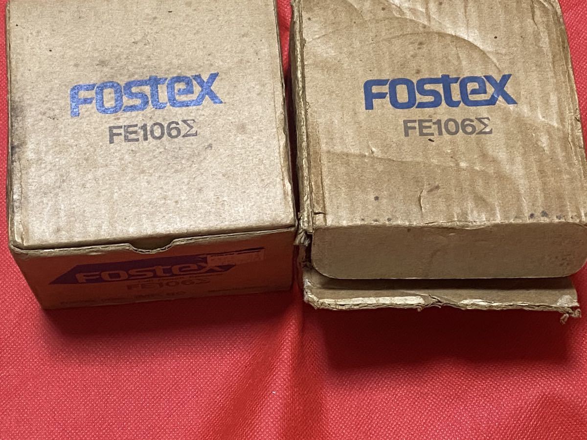 未使用品】FOSTEX フォステクス FE106Σスピーカーユニット ペア Yahoo