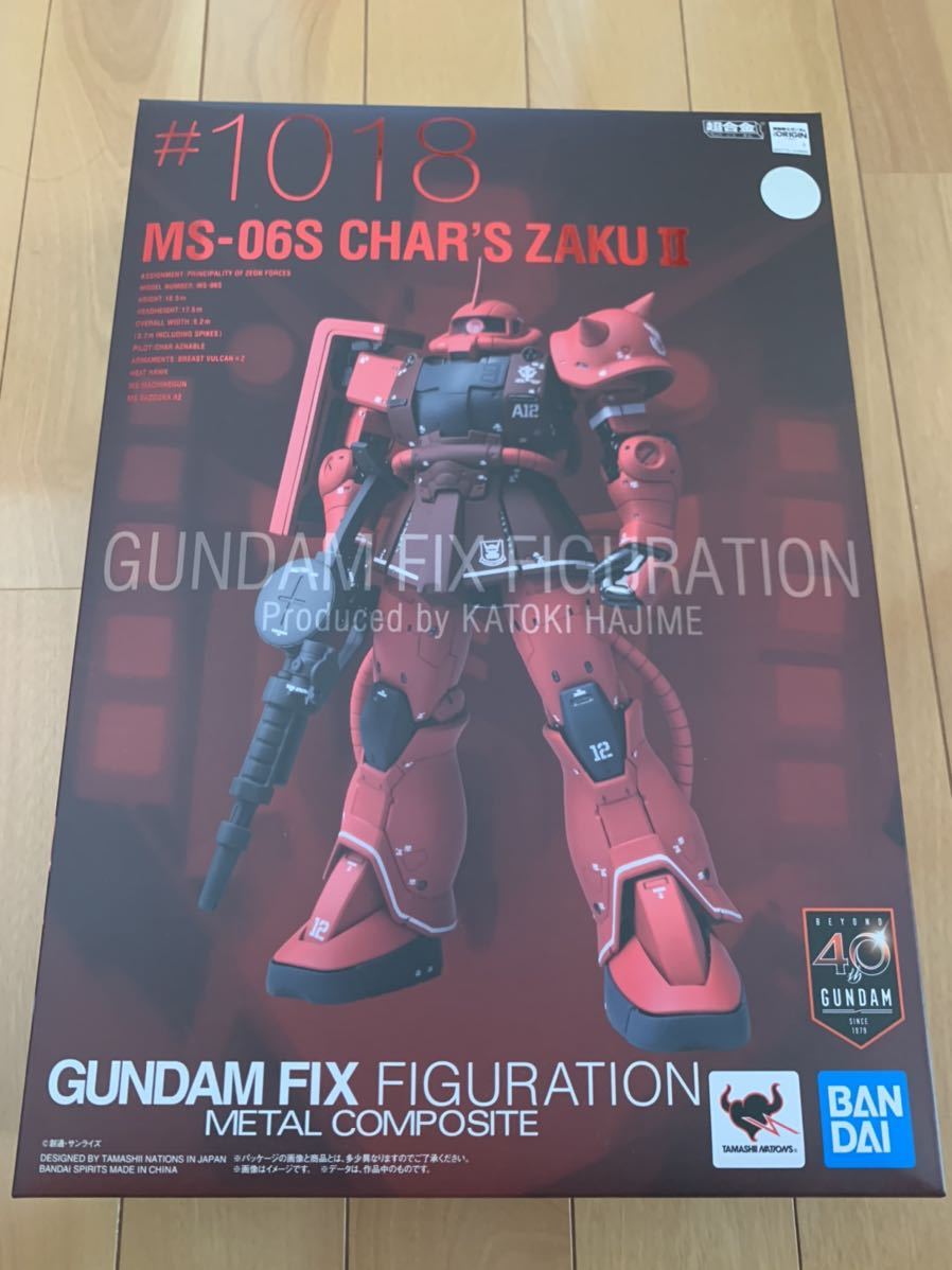 送料無料，低価 初版 GUNDAM FIX FIGURATION METAL COMPOSITE シャア専用ザクII MS-06S バンダイ(機動戦士ガンダム)｜売買されたオークション情報、yahooの商品情報をアーカイブ公開 - オークファン 機動戦士ガンダム
