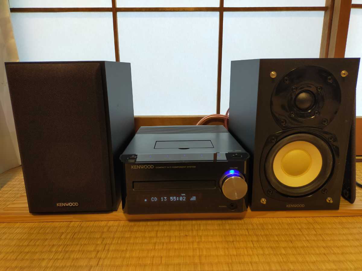 KENWOOD Compact Hi-Fi System K-521-B　極上品 オーディオ機器 KENWOOD Compact Hi-Fi System K-521-B 極上品