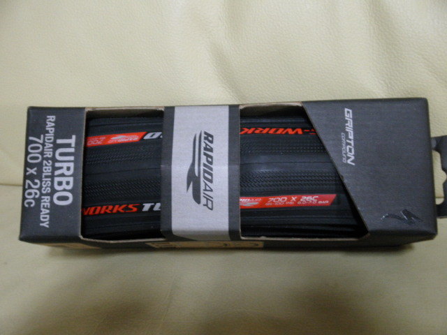 Turbo S-Works 2Bliss Specialized RapidAir Tire Ready TURBO T2&frasl;T5 - RAPIDAIR S-WORKS 0 x Rapidair Tyre