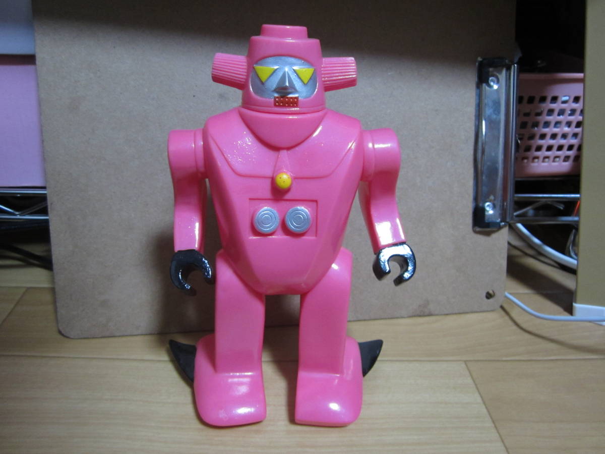 クリアランス人気商品 [2002] マルサン 人間ロボット NO.1 ソフビ