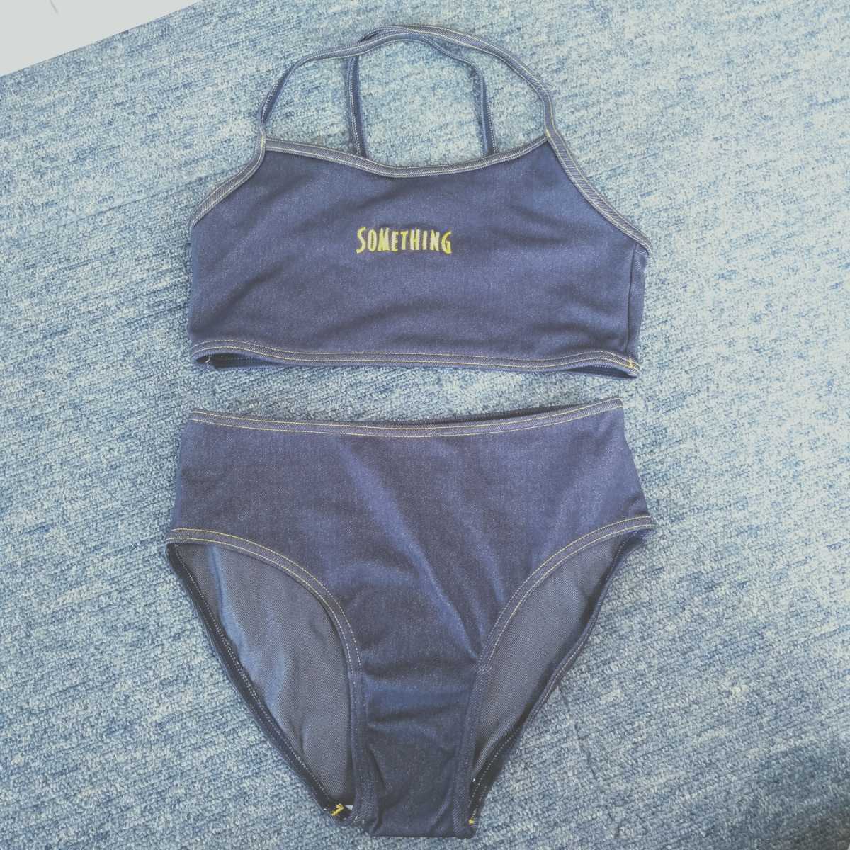 セパレート水着 150 デニム ニホンセレクション キッズ 女の子 150 145 154cm 売買されたオークション情報 Yahooの商品情報をアーカイブ公開 オークファン Aucfan Com