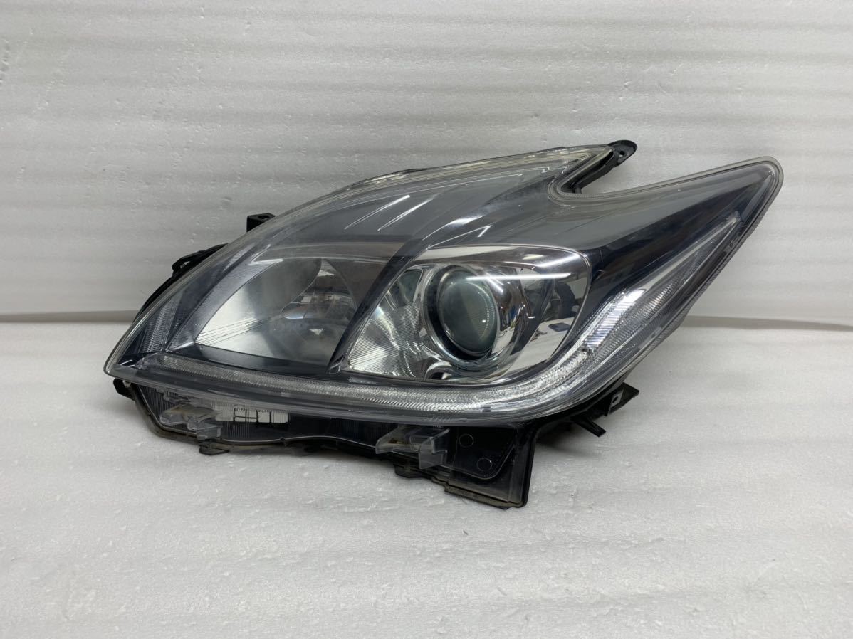 ZVW30 HID 後期 プリウス 純正 左ヘッドライト⁄左ヘッドランプ 品番 30