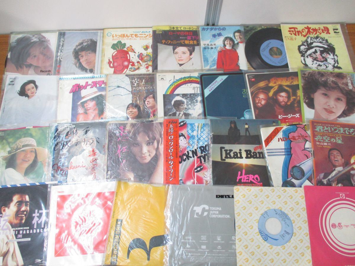 □01)【同梱不可・ジャンク・1円～】EPレコードまとめて大量約220枚