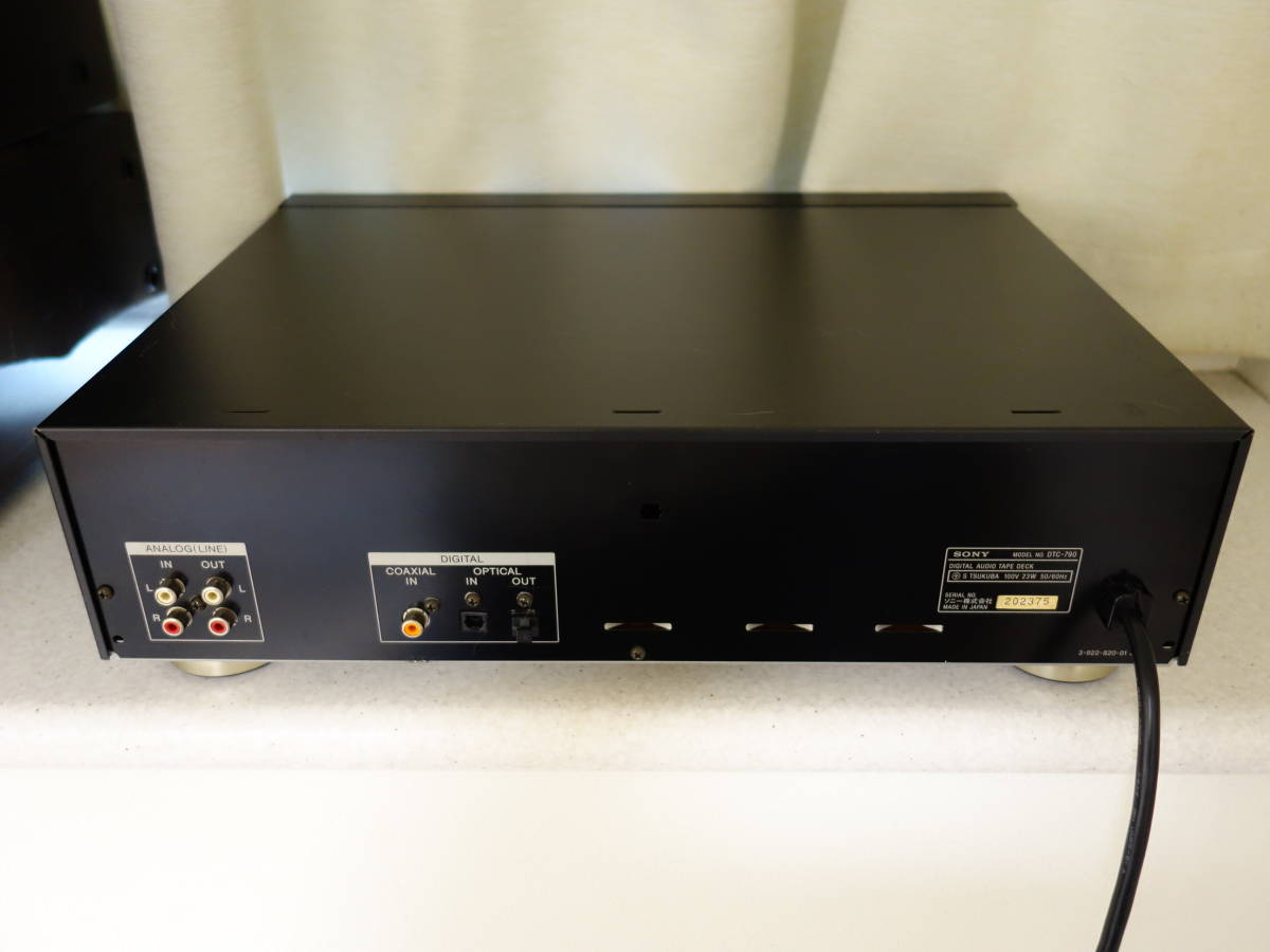 DTC-790 SONY DATデッキ 取説 箱付 DATデッキ｜Yahoo!フリマ（旧
