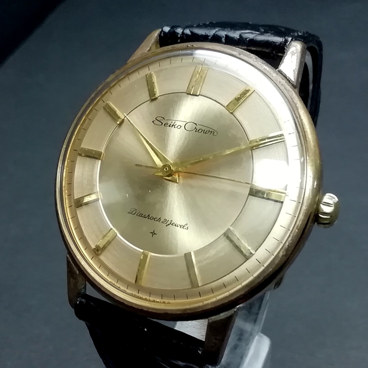 セイコー クラウン SEIKO 21石 Cal.560 Crown 手巻 J15003E J15003
