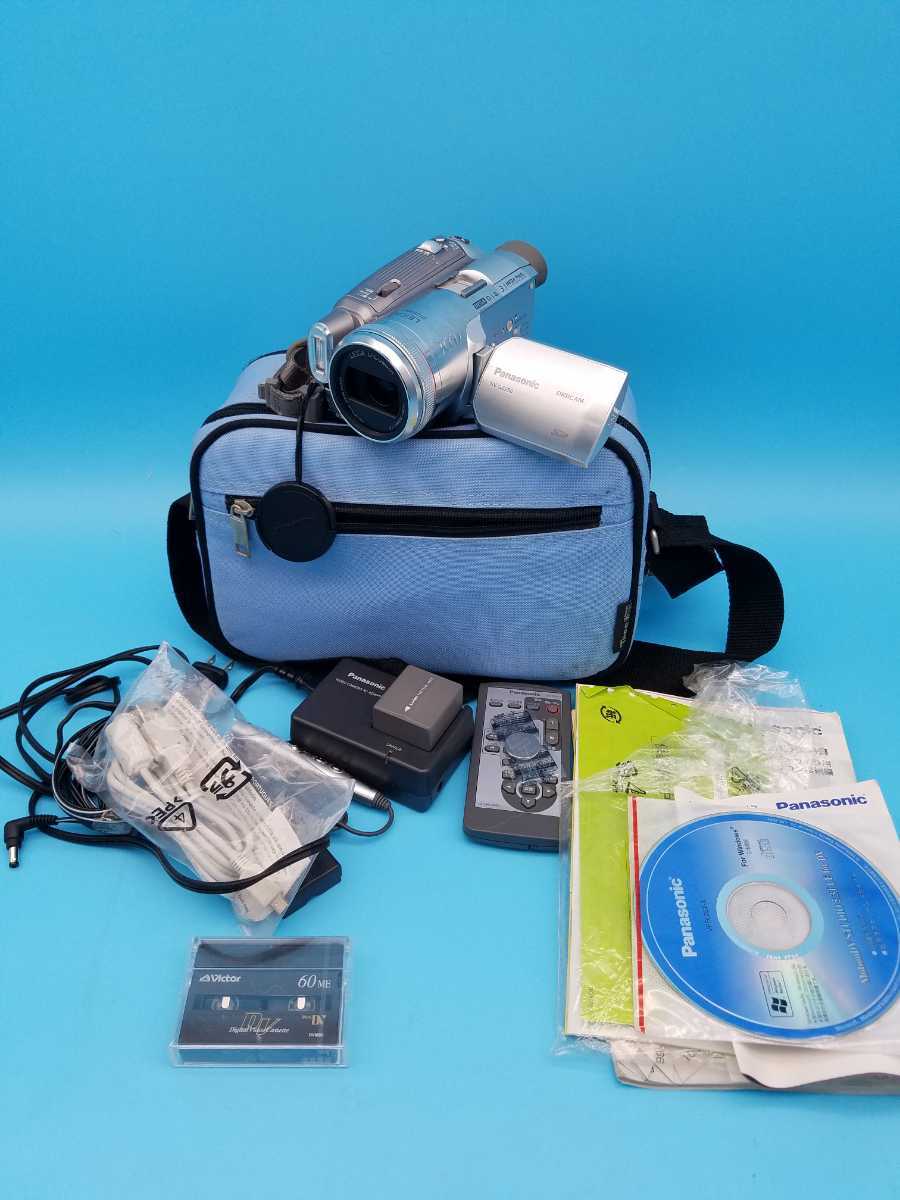 通電確認 Panasonic パナソニック 3CCD miniDV ビデオカメラ NV-GS250 美品