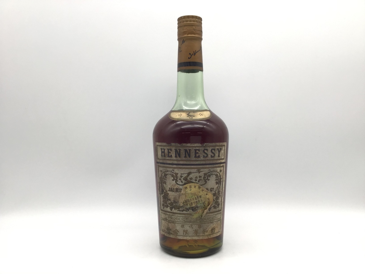 スリースター JA's ジャズ ヘネシー コニャック Hennessy HENNESSY