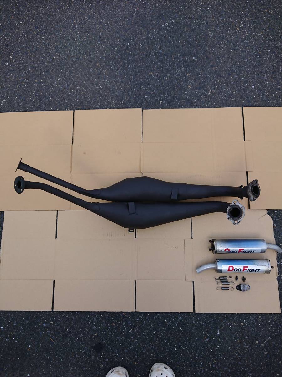 中古 ホンダ NSR250R MC18 レース用 チャンバー ドッグファイト